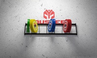 полка стеллажа yousteel для хранения дисков, длина 180 cм