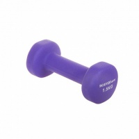 гантель неопреновая 1,5 кг body form bf-dn01 (1шт)